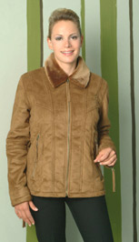 Style S21005 Ladies  Suede  Jacket