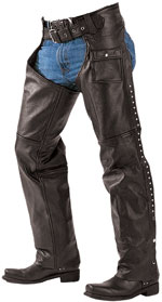 Leather Chaps with Studs $50.00 Special