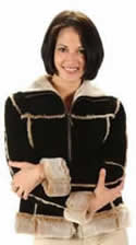 S11196 Ladies Rabbit  Jacket