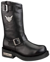D91137 MEGA CONDUCTOR STEEL TOE MENS LEATHER HARLEY BOOTS