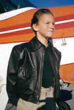Kids A2 Air Force Leather Jacket