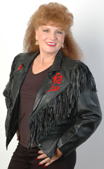 JANICE LADIES  LAMBSKIN LEATHER  JACKET
