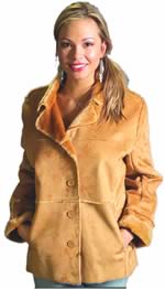 S20004 Ladies Suede Jacket