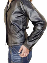 A32 LADIES SHORT LEATHER JACKET
