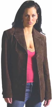 Style S21005 Ladies  Suede  Jacket