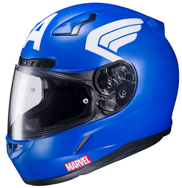 Captain America Limited Edition Motorcycle Helmet from HJC and Marvel