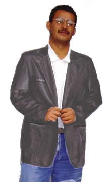 221 MENS BLAZER LEATHER JACKET 