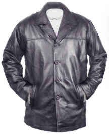 A101 MENS LEATHER STADIUM  JACKET