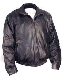 A251 MENS LEATHER WAIST JACKET