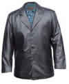 NZ882 MENS LAMBSKIN LEATHER BLAZER
