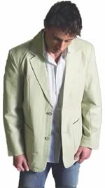 A24100 MENS WESTERN LEATHER  BLAZER