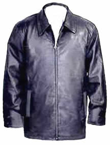 M208 MENS LEATHER  STADIUM  JACKET 