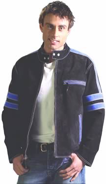 Style S23710  Mens  Suede  Jacket  -- San Diego Leather Jacket