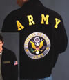 S23770 Mens ARMY Suede Jacket