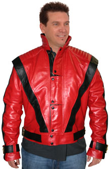 Our Version of the Thriller Theme leather jacket