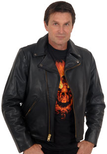 102X CROSSOVER LEATHER MOTORCYCLE JACKET
