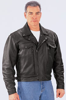 317 MOTOCYCLE  LEATHER MOTORCYCLE JACKET