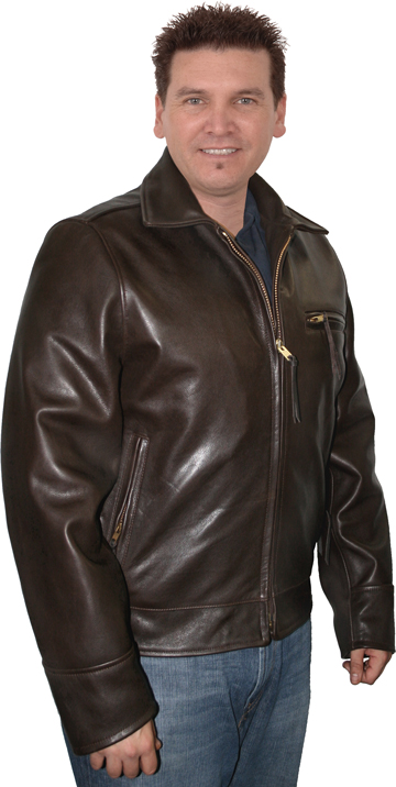 Highway Man Motorcycle Leather Jacket