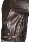 Highway Man Leather Jacket Side View