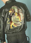 PS111 Mens Leather Waist Jacket