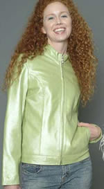 W52S LADIES  LEATHER  JACKET