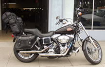 SISSY BAR BAG 1 ON A BIKE