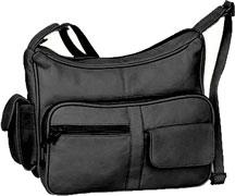 Ladies Leather Purse with 3 compartments and organizer Model # 3001