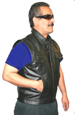 Mens US Made Jean Vest