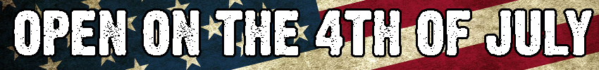 San Diego Leather will be open the 4th of July, come visit us and then enjoy the fireworks later