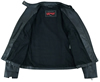LB843 Ladies Black Lambskin Leather Short Scooter Fashion Jacket Liner View