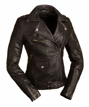 ladies lc184 crossover  biker jacket