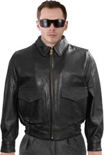 G1-LCB Police Leather Jacket